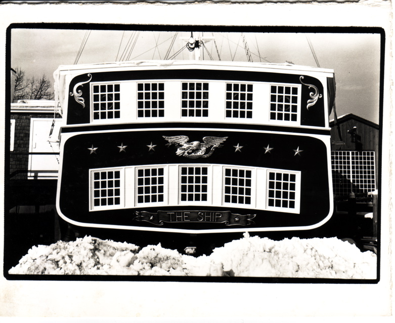 Ship Decorations (view 1: stern), Saugus, MA (1975)