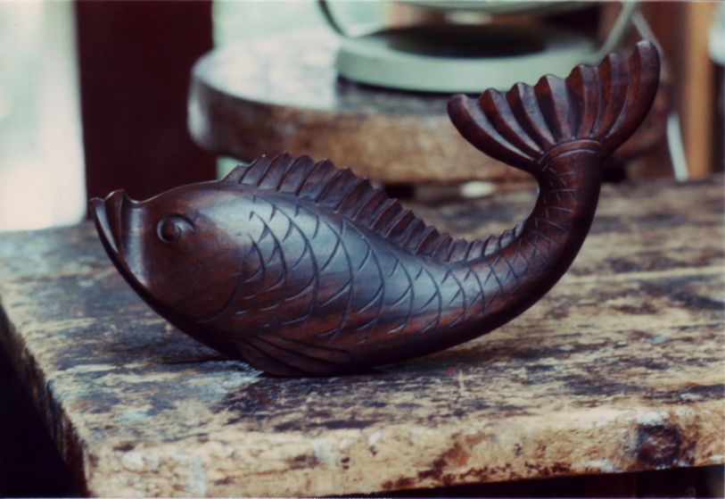 Fish, teak and brass (1953)